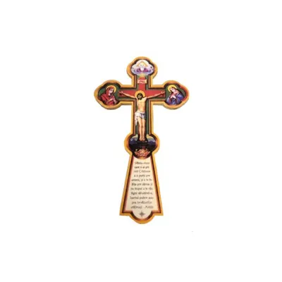 Cruce din Lemn, 14.5 cm Inaltime, 8.5 cm Latime