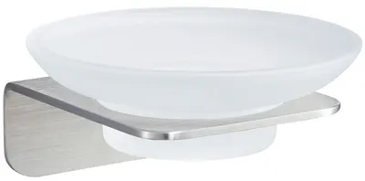 Săpunieră de baie Inter Ceramic - Eleanor, argint