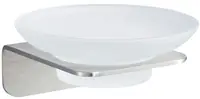 Săpunieră de baie Inter Ceramic - Eleanor, argint