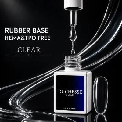 Rubber Base HEMA & TPO FREE, Nuanta Clear, 10 ml - Default Title