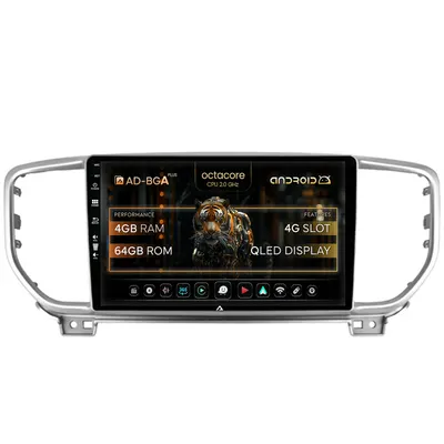 Navigatie Kia Sportage (2018+), Android, A-Octacore 4GB RAM + 64GB ROM, 9 Inch - AD-BGA9004+AD-BGRKIT150