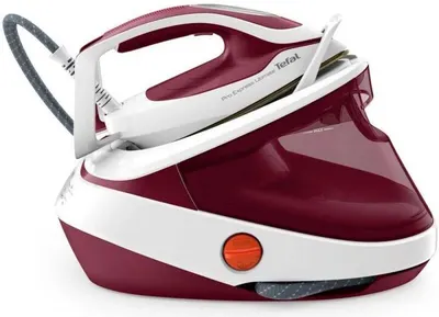 Stație de călcat cu abur Tefal - ProExpress Ultimate GV9711E0, 3000W, 155 g/min, roşie