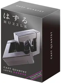 Puzzle logic metalic Hanayama - Cast Puzzle Quartet Huzzle