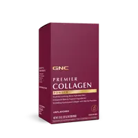 GNC Premier Collagen Powder, Formula Premium de Peptide de Colagen Hidrolizat fara Aroma | 20 x 10.1 g