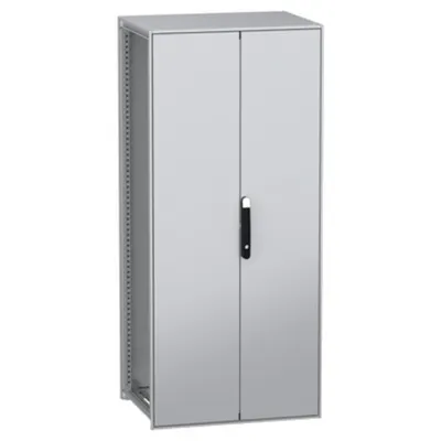 Dulap modular, cu montaj pe pardoseala, PanelSeT SFN, din otel decarbonizat(verde), 1800x800x600mm, IP55, 2 usi