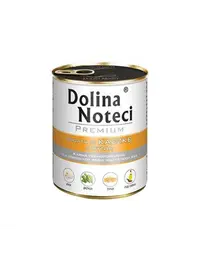 DOLINA NOTECI Premium Mix vită și rață cu dovleac 24x800 g hrană umedă pentru câini