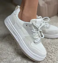 Sneakers dama Yijun Bej