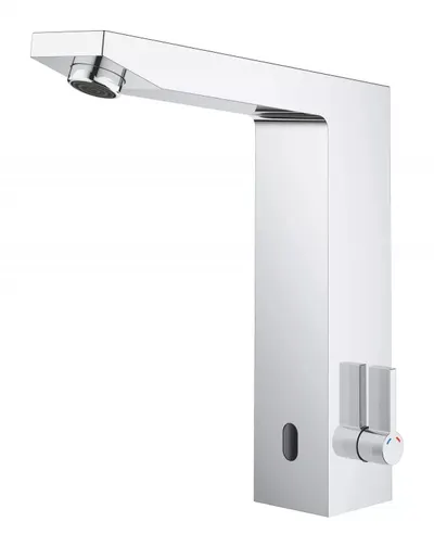 Baterie lavoar cu senzor Grohe Eurocube E 6441000, marime M, 225 mm, mixare, baterie, Crom lucios