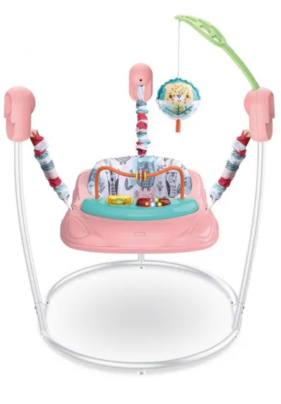 Centru de activități pentru copii Chipolino - Jumpy Car, roz