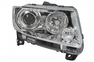 Far fata Dreapta (H9, electric, cu motor, culoare insert: negru) potrivit JEEP COMPASS, GRAND CHEROKEE IV