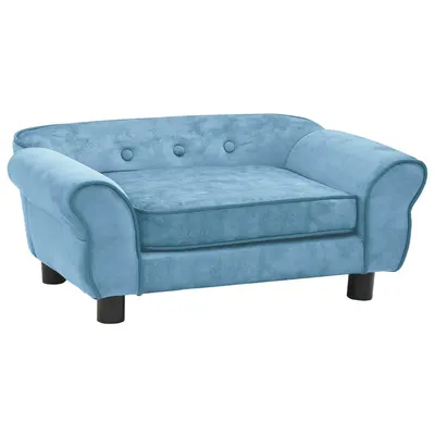 Gossi canapea pentru caini, turcoaz, 72x45x30 cm, plus