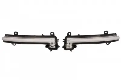 Semnalizator lateral oglinda stanga dreapta LED, dinamic, set, versiunea alba BMW Seria 1 F20, F21, 2 F22, F23, F87, 3 F30, F31, F80, 4 F32, F33, F82, F83, X1 E84 dupa 2009