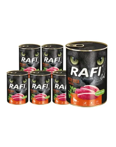 DOLINA NOTECI RAFI Cat Hrana umeda pentru pisici, cu rata 12x400 g