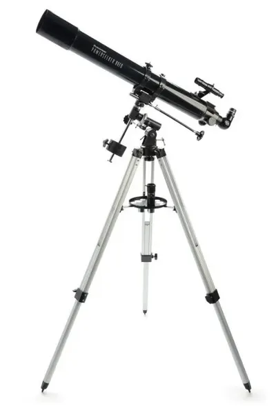 Telescop Celestron - PowerSeeker 80 EQ, 80/900, negru