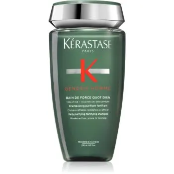 Kérastase Genesis Homme Bain de Force Quotiden Sampon pentru curatare si hranire a parului pentru părul slab cu tendință de cădere