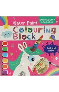 Bloc magic de colorat. Unicorn