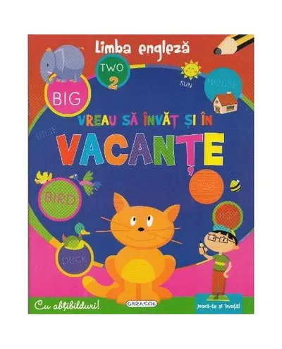 Limba engleză-Vreau să învăt și în vacanțe - Paperback - ***