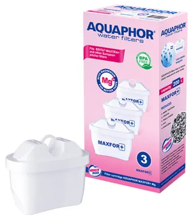 Filtre pentru apă Aquaphor - MAXFOR+ Mg, 3 buc