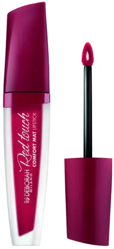 Deborah Milano Ruj lichid mat Red Touch, 08 Cherry Red, 5 ml