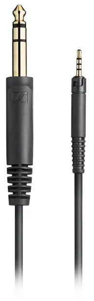 Cablu Sennheiser - HD 518, 6.3 mm, 3 m, negru