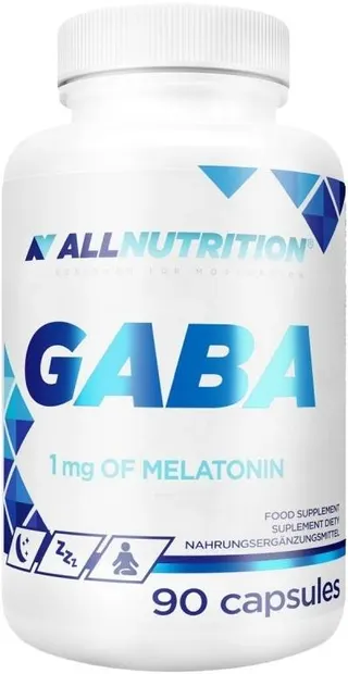 GABA + Melatonin, 90 capsule, AllNutrition