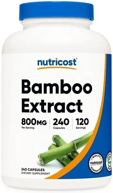 Bamboo Extract, 800 mg, 240 capsule, Nutricost