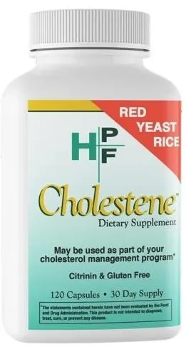 Cholestene Pentru niveluri normale de colesterol, 120 capsule, Healthy Origins