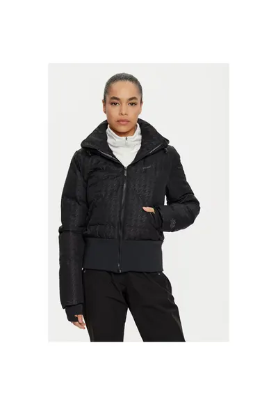 Geaca ski dama - 304122002 - Poliester - Negru - Negru