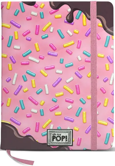 Carnetel cu elastic Karactermania OMP! - Sprinkles