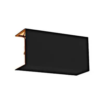 Shade square zu Wall luminaire Pasteri Pro black/copper