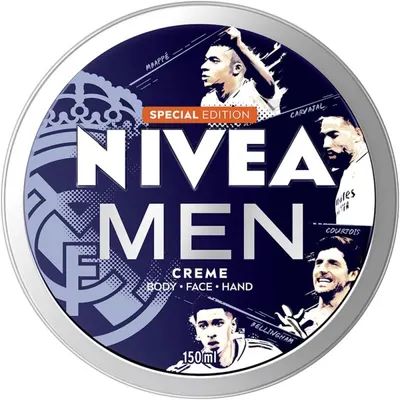 Crema Fata Nivea Men Editie Speciala Real Madrid, 150 ml