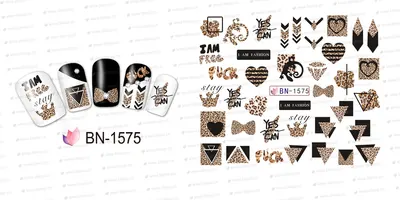Tatuaj Pe Baza De Apa Unghii - BN1575/1527
