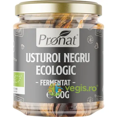 Usturoi Negru Fermentat Ecologic/Bio 60g