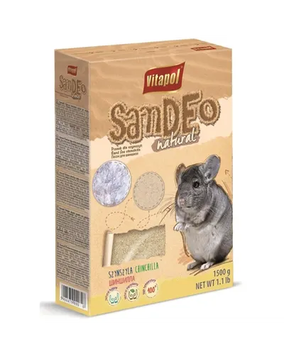 VITAPOL Nisip pentru baia Chinchilelor 1500 g