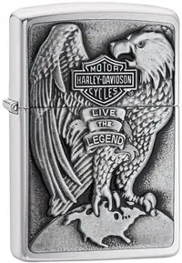 Brichetă Zippo Harley-Davidson - Live The Legend