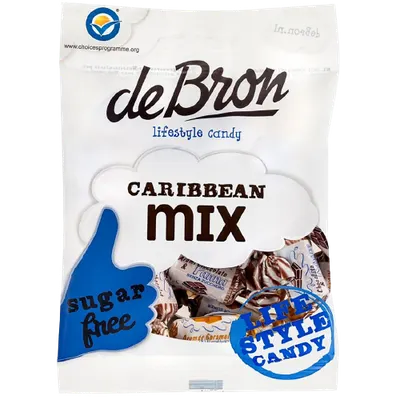 Caramele moi cu aroma de cafea si caramel, 90g, Debron