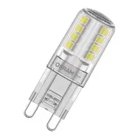 Bec LED capsulă Ledvance (Osram) LED PIN 30 300° 2,6 W 827 Clear G9, 320 lm, 2700 K, transparent
