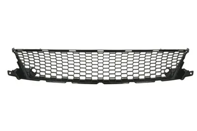 Grila bara fata potrivit LEXUS IS III 2013-2016 - (Mijloc, cu gauri senzori parcare, plastic, negru)
