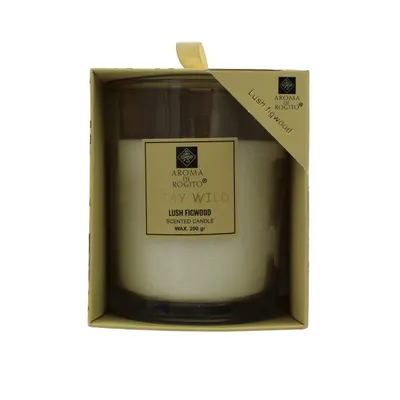 Lumânare în pahar lush figwood