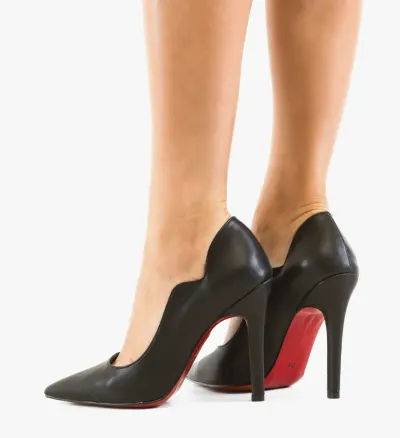 Pantofi stiletto dama Stypas Negri