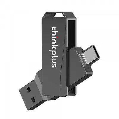Memorie Externa USB-A 3.1 / USB-C Lenovo Thinkplus MU252, 64Gb