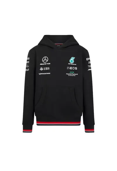 Hanorac pentru copii Mercedes AMG F1 Team 2022 - Negru