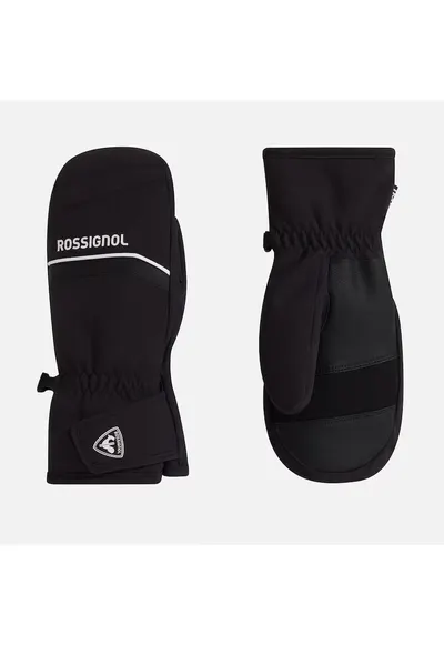Manusi ski JR TECH IMPR M - culoare negru - pentru copii - marime