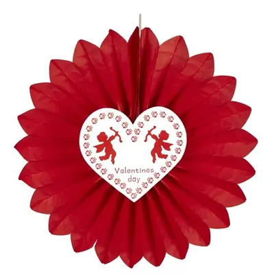 Decor floare rosie valentines day