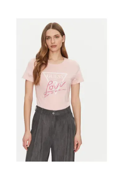 Tricou din bumbac cu imprimeu logo Love Triangle