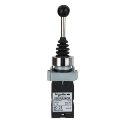 Joystick controller, Easy Harmony XB2, plastic, 22mm, 4 directii, centru cu revenire, 4NO
