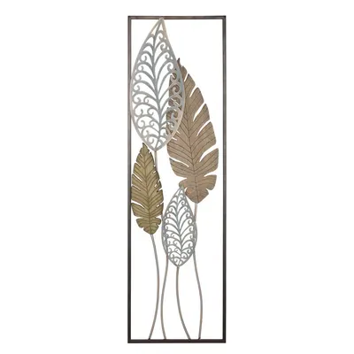 Decorațiune de perete Mauro Ferretti Foglie II, înălțime 99,5 cm