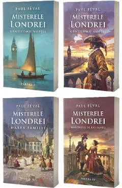 Pachet 4 volume: Misterele Londrei