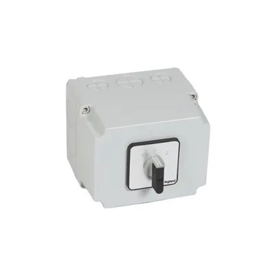 Intrerupator rotativ- changeover switch cu off - PR 63 - 4P - 63 A - box 135x170 mm