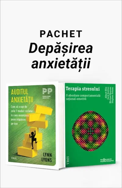 Pachet Depășirea anxietății. Auditul anxietății/Terapia stresului